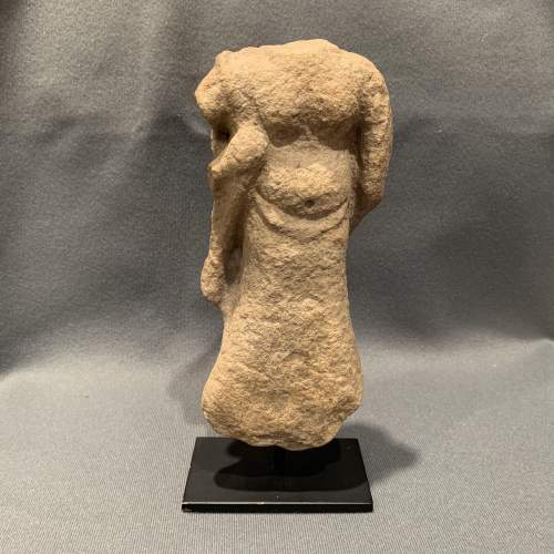 Late 14th Early 15th Century Ecclesiastical Stone Torso image-1