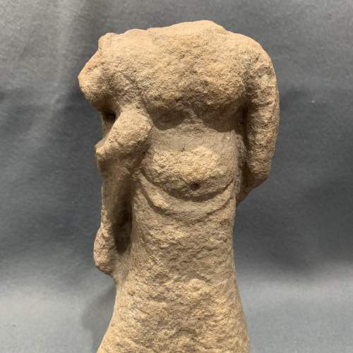 Late 14th Early 15th Century Ecclesiastical Stone Torso image-2