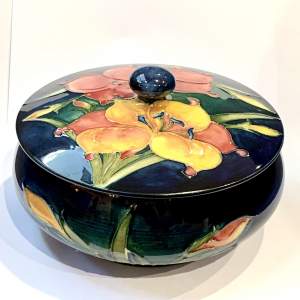 Walter Moorcroft African Lily Powder Bowl