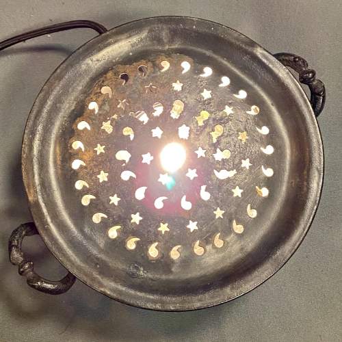 Upcycled Metal Vintage Foot Warmer Quirky Lamp image-2