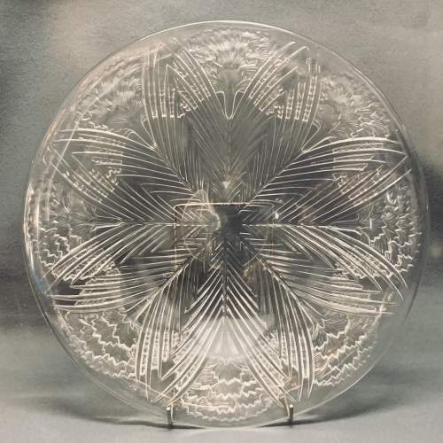Lalique Large Glass Charger image-1
