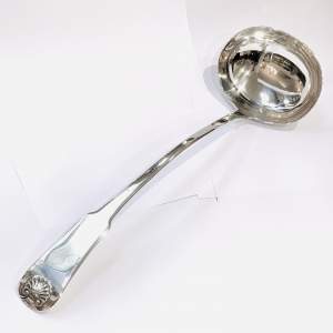 Regency Period Scottish Silver Ladle