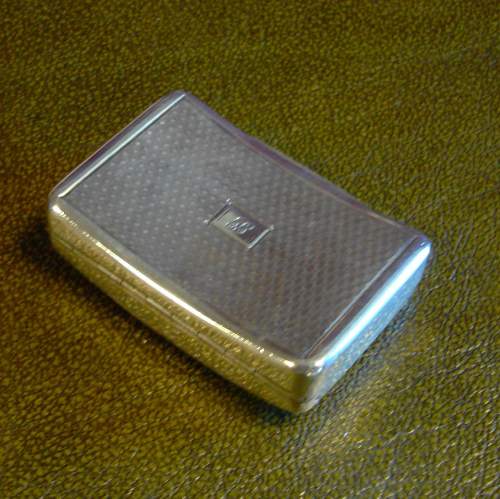 Georgian Silver Snuff Box image-1