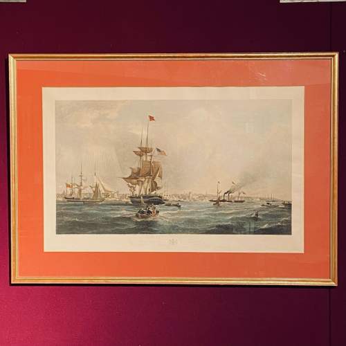 James Carter Engraving of the Port of Liverpool image-1
