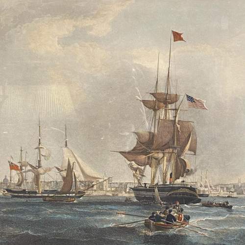 James Carter Engraving of the Port of Liverpool image-2