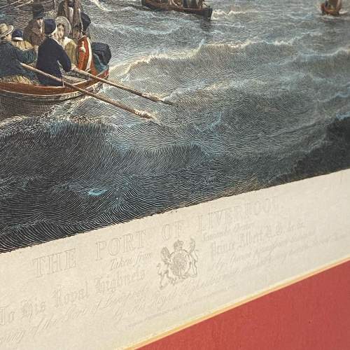 James Carter Engraving of the Port of Liverpool image-4