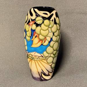 Moorcroft Vineyard Trial Vase