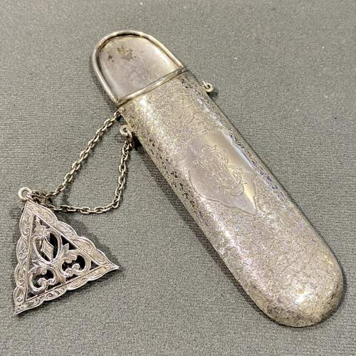 Early 20th Century Silver Spectacle Case image-1