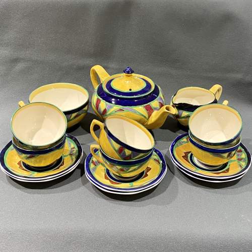 Art Deco Barker Brothers Arabesque Tea Set image-1