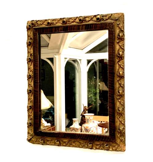 Small Antique Wall Mirror image-3