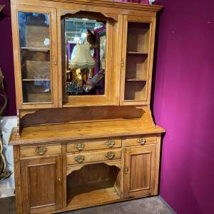 Late 19th Century Pine Dresser