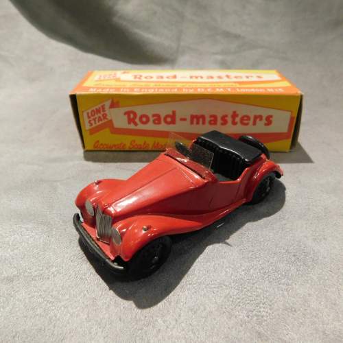 Lone Star MG TF issued 1960 Red in Box image-1