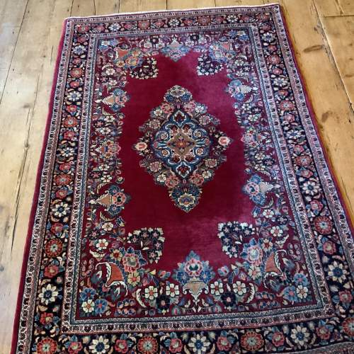 Stunning Hand Knotted Persian Rug Kirman Very Fine Quality image-1