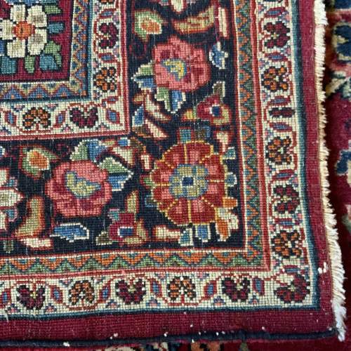 Stunning Hand Knotted Persian Rug Kirman Very Fine Quality image-5