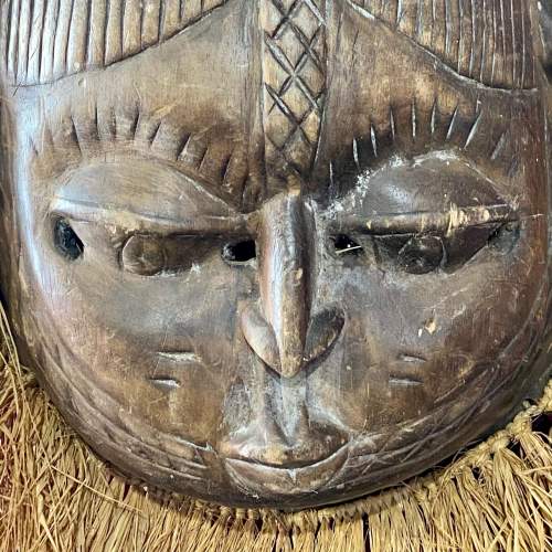 Early 20th Century Large African Tribal Mask image-2