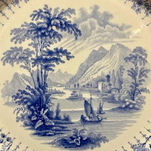 19th Century John Meir and Son Northern Scenery Plate image-2