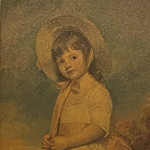 Gilt Framed Print of a Young Girl image-2