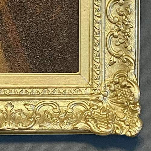 Gilt Framed Print of a Young Girl image-3