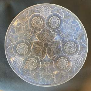 French Art Deco Opalescent Glass Bowl