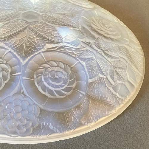 French Art Deco Opalescent Glass Bowl image-5