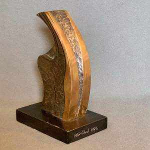 20th Century Peter Ward Untitled Bronze Sculpture
