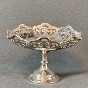 Early 20th Century Silver Sweetmeat Dish