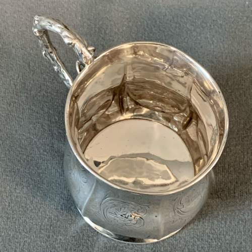 Mid 19th Century Small Silver Tankard image-6