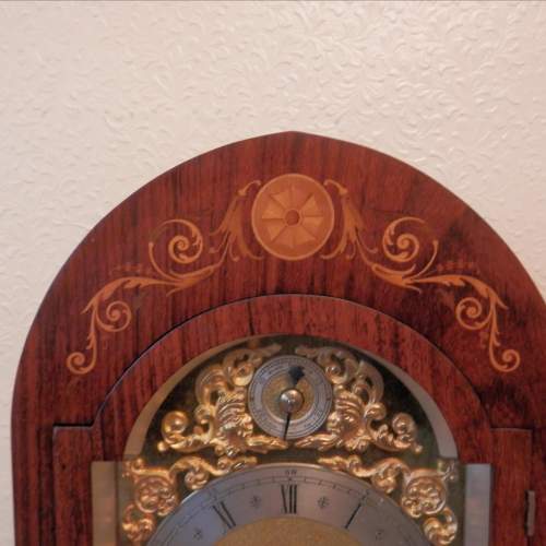 Inlaid Rosewood Mantel Clock by Winterhalder and Hoffmeir image-5