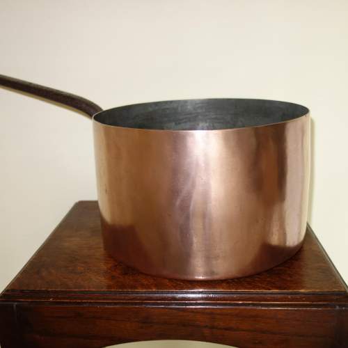 Large Victorian Copper Pan image-1