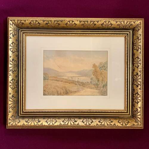William Longmire Watercolour Painting of Windermere image-1
