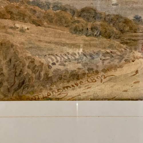 William Longmire Watercolour Painting of Windermere image-4