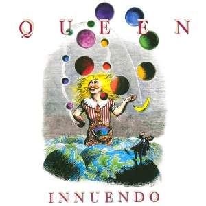 Queen Innuendo Half Speed Coloured Blue Purple Vinyl 2LP Set
