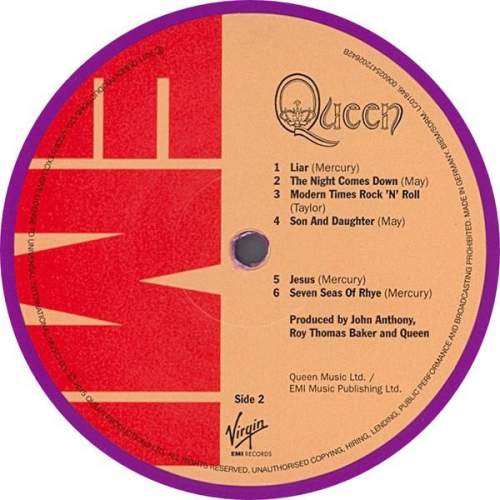 Queen Queen  Half Speed Coloured Purple Vinyl image-5