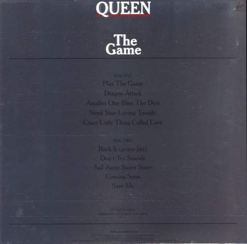 Queen  The Game  Half Speed Silver Vinyl image-3