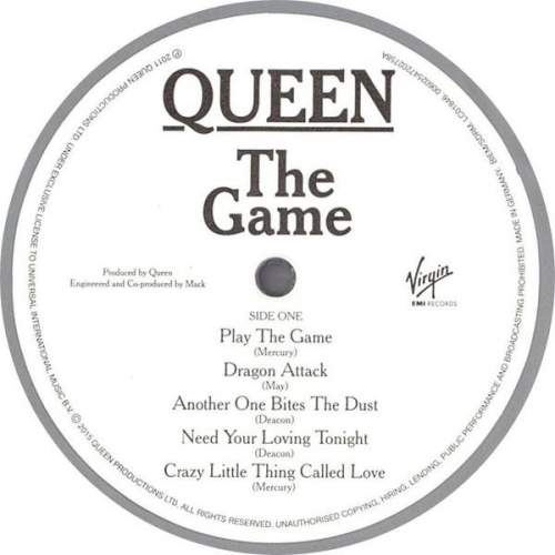 Queen  The Game  Half Speed Silver Vinyl image-5