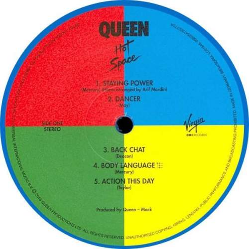 Queen Hot Space  Half Speed Coloured Blue Vinyl image-5