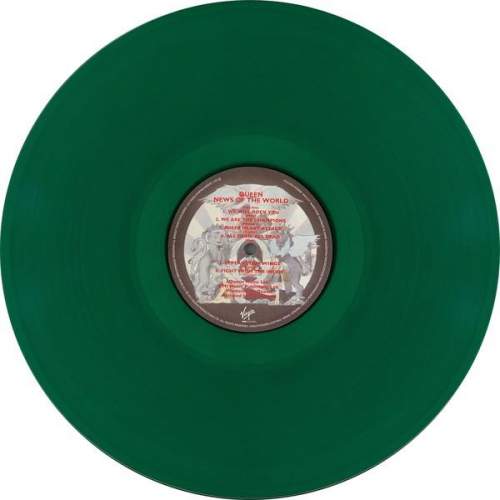 Queen  News Of The World Half Speed Green Vinyl image-2