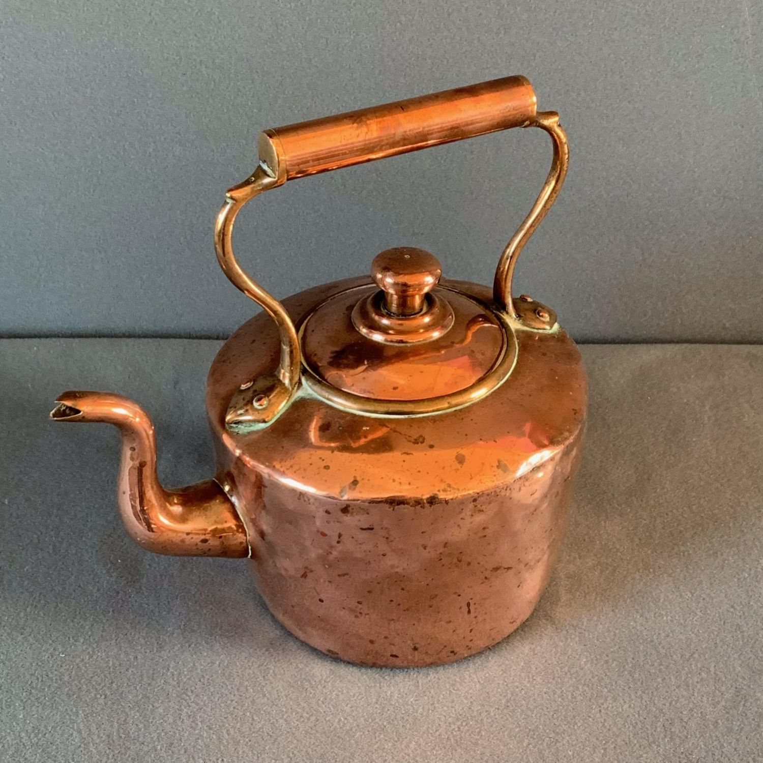 19th Century Copper Kettle - Antique Brass & Copper - Hemswell Antique  Centres