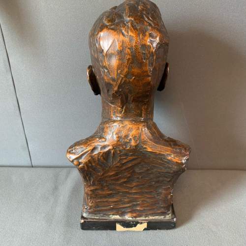 Bronze Patinated Plaster Bust image-5