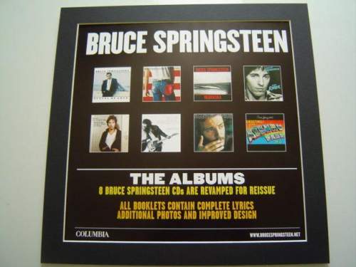 4 x Bruce Springsteen  Rare Posters In Mounts Ready To Frame image-3