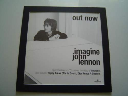 4 x John Lennon Original Rare Posters In Mounts Ready To Frame image-2