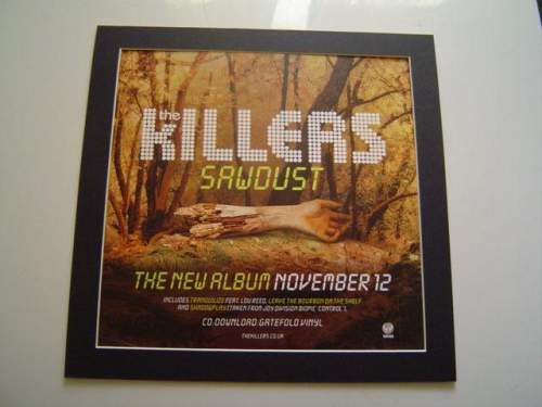 4 x The Killers Original Uk Rare Posters In Mounts Ready To Frame image-4
