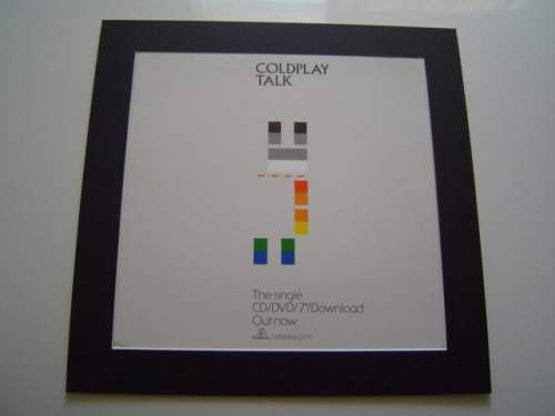 5 x Coldplay Original Uk Rare Posters In Mounts Ready To Frame image-4