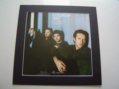 5 x Coldplay Original Uk Rare Posters In Mounts Ready To Frame image-5