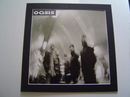 5 x Oasis Original Uk Rare Posters In Mounts Ready To Frame image-3