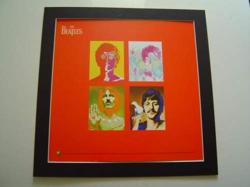 6 x Beatles Original Uk Rare Posters In Mounts Ready To Frame image-7