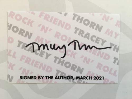 Book Tracey Thorn- My Rock n Roll Friend - Signed image-5