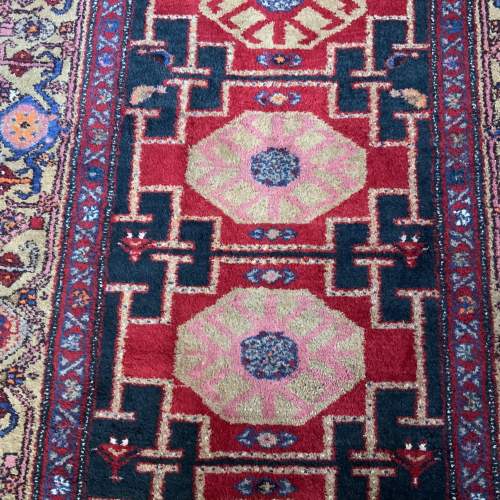Superb Quality Old Hand Knotted Persian Rug Kolyai Very Unusual image-3