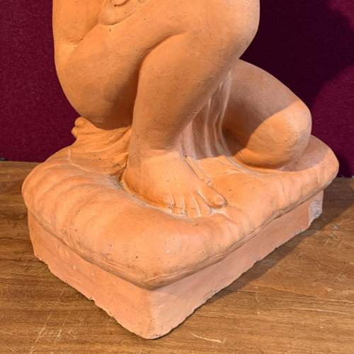 Terracotta Figure of a Girl Praying image-3