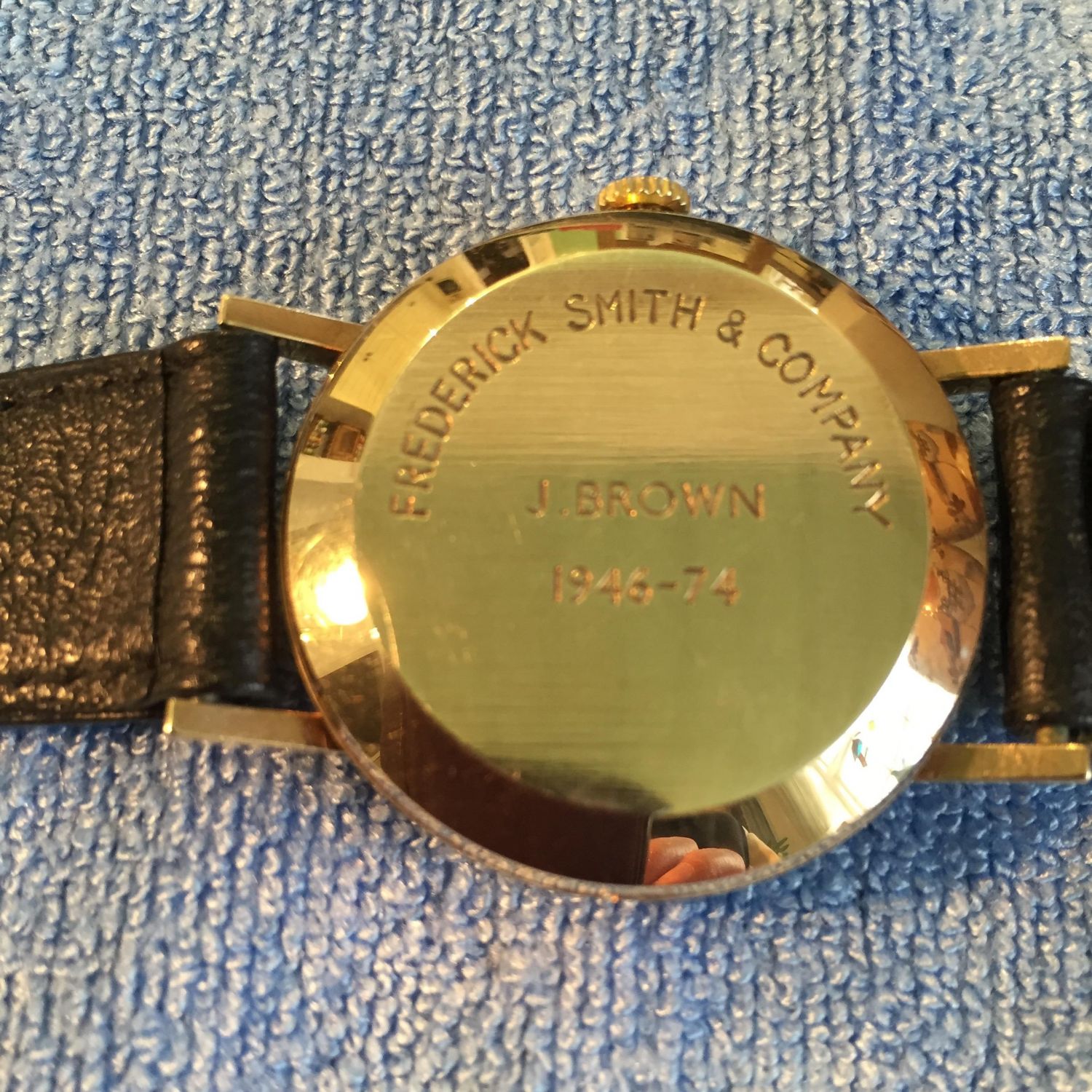 Garrard 9ct Gold Automatic Gents Wristwatch Plus Date - Watches ...